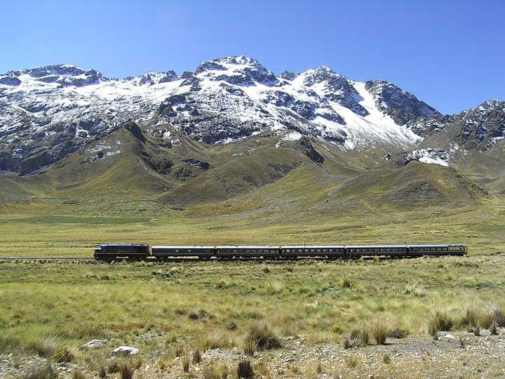 Zug am Abra la Raya - Peru